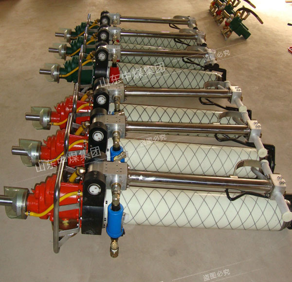 MQT气动锚杆钻机的结构形式
