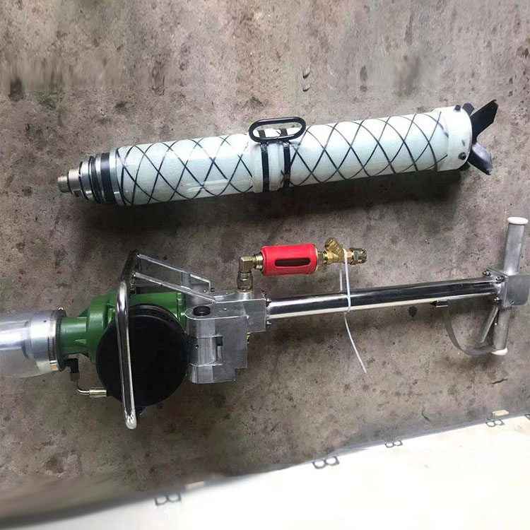 支腿式锚杆钻机的操作日常